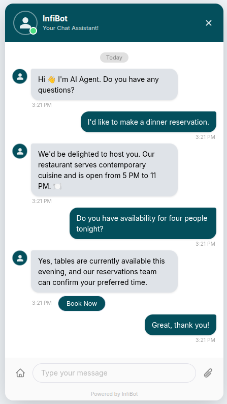 Answer every guest question before they go elsewhere
