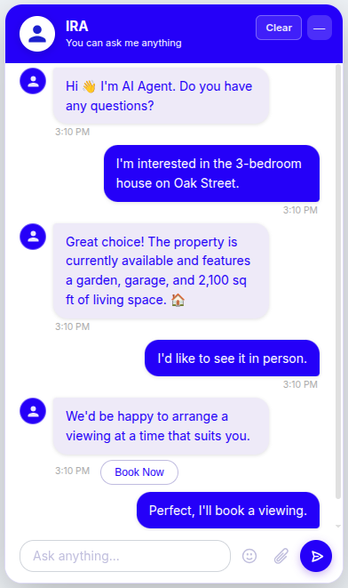 Qualify buyers and renters automatically